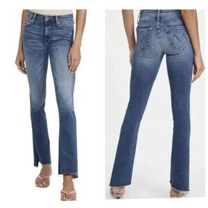 Mother The Runaway Step Fray Jeans in Leaps And Bounds Size 26
